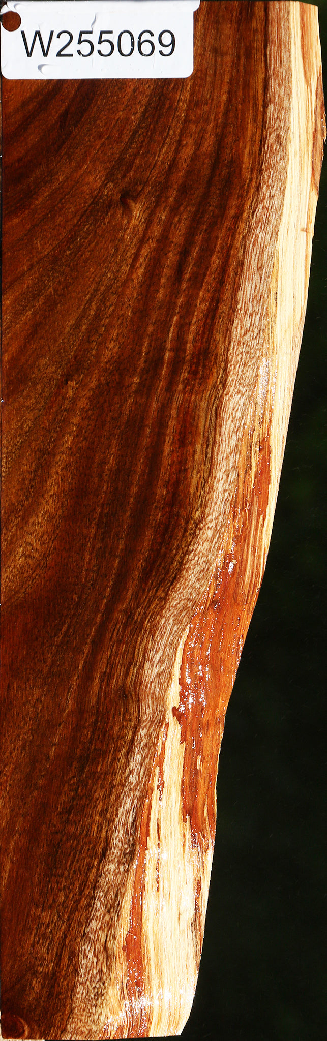 Figured Hawaiian Koa Live Edge Lumber