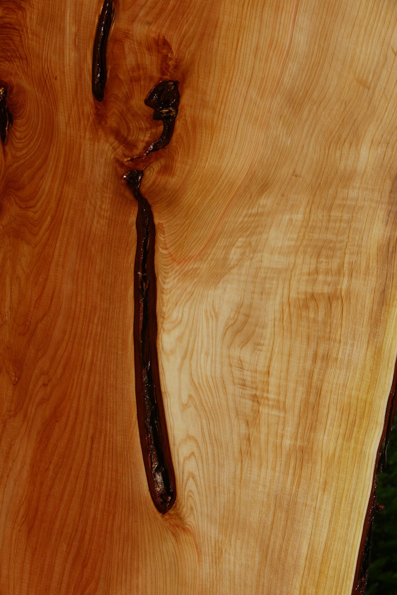Figured Rustic Juniper Live Edge Slab