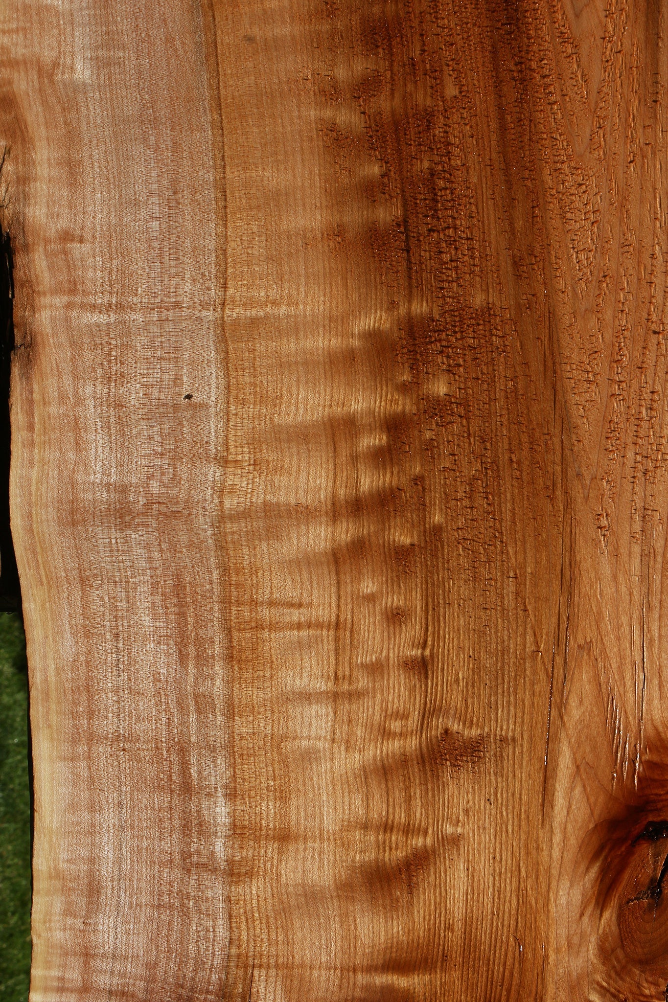 Rustic Quilted Maple Live Edge Slab