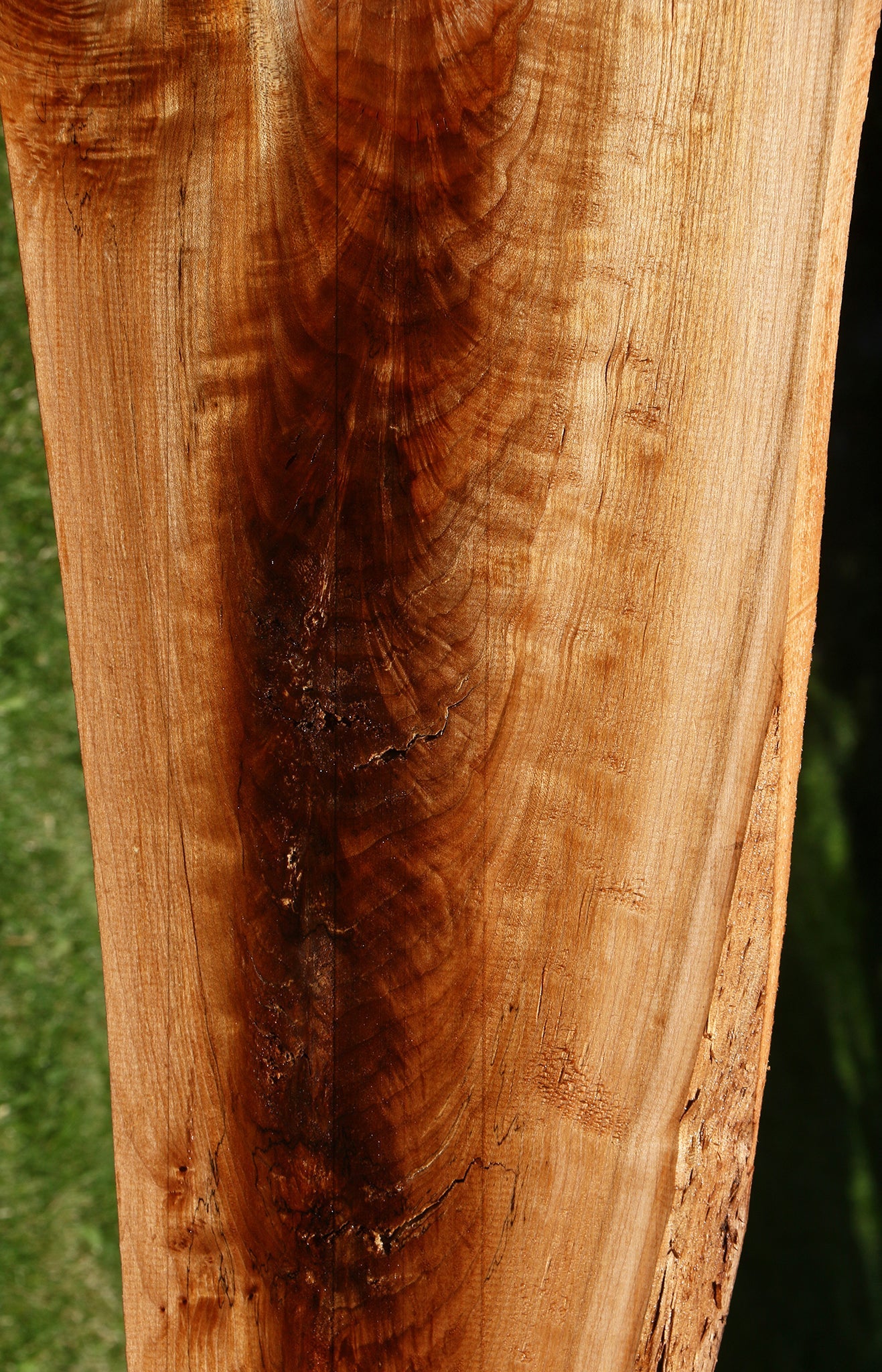 Crotchwood Maple Burl Live Edge Slab
