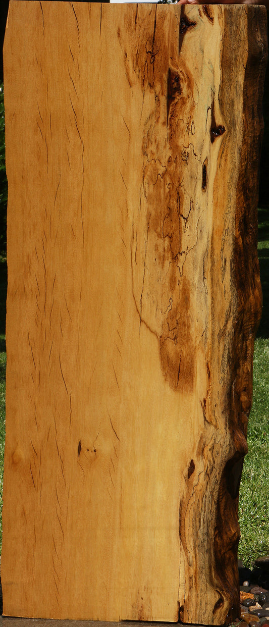 Rustic Piquiarana Live Edge Slab