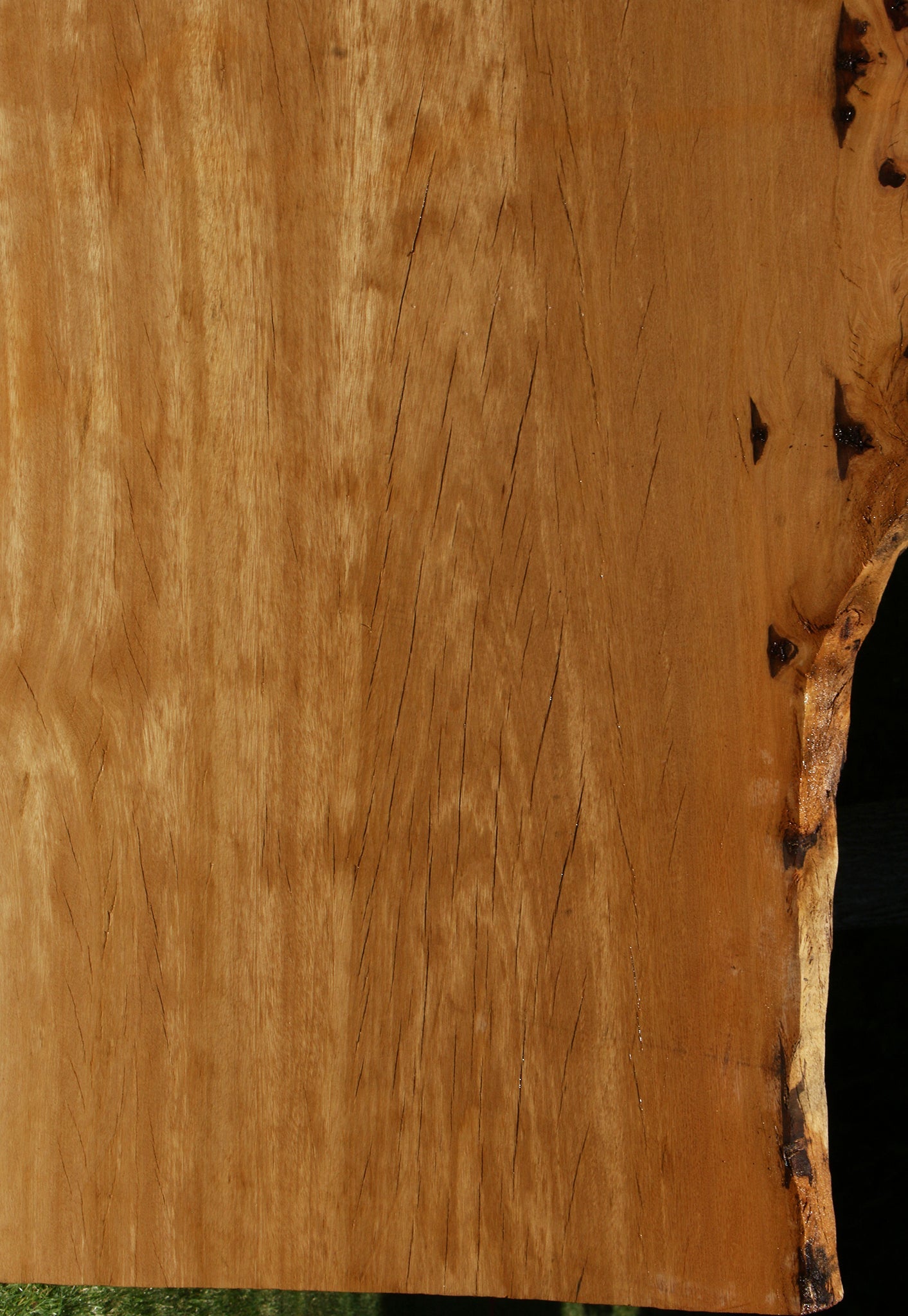Figured Rustic Piquiarana Live Edge Slab