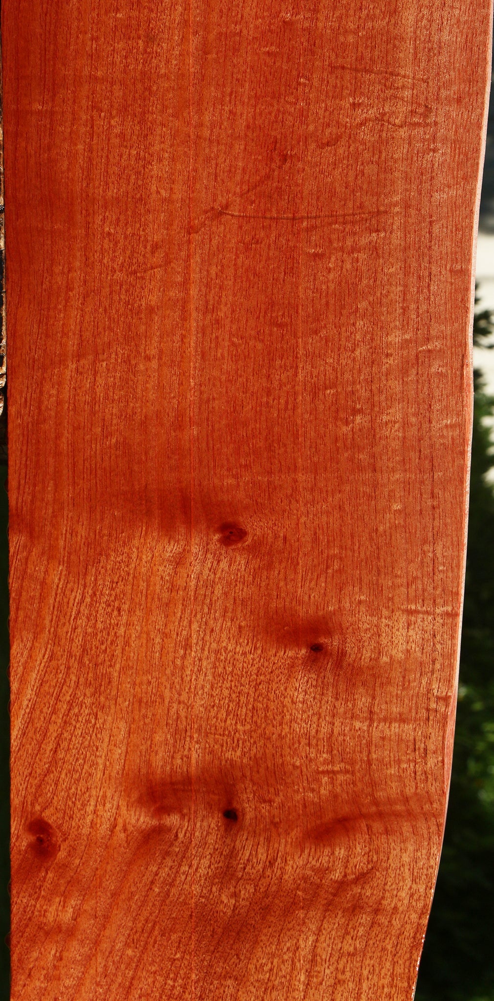 Figured Brazilian Pepperwood Live Edge Lumber