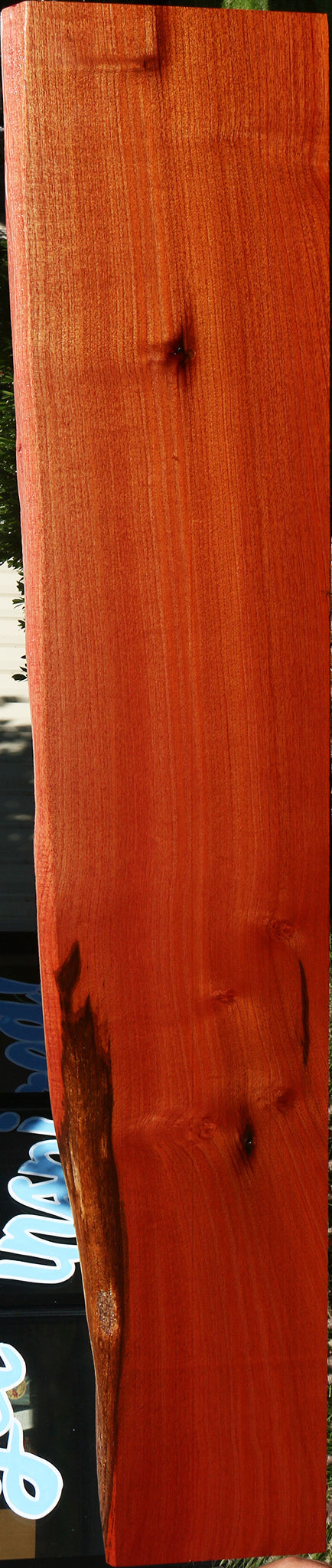 Figured Brazilian Pepperwood Live Edge Lumber