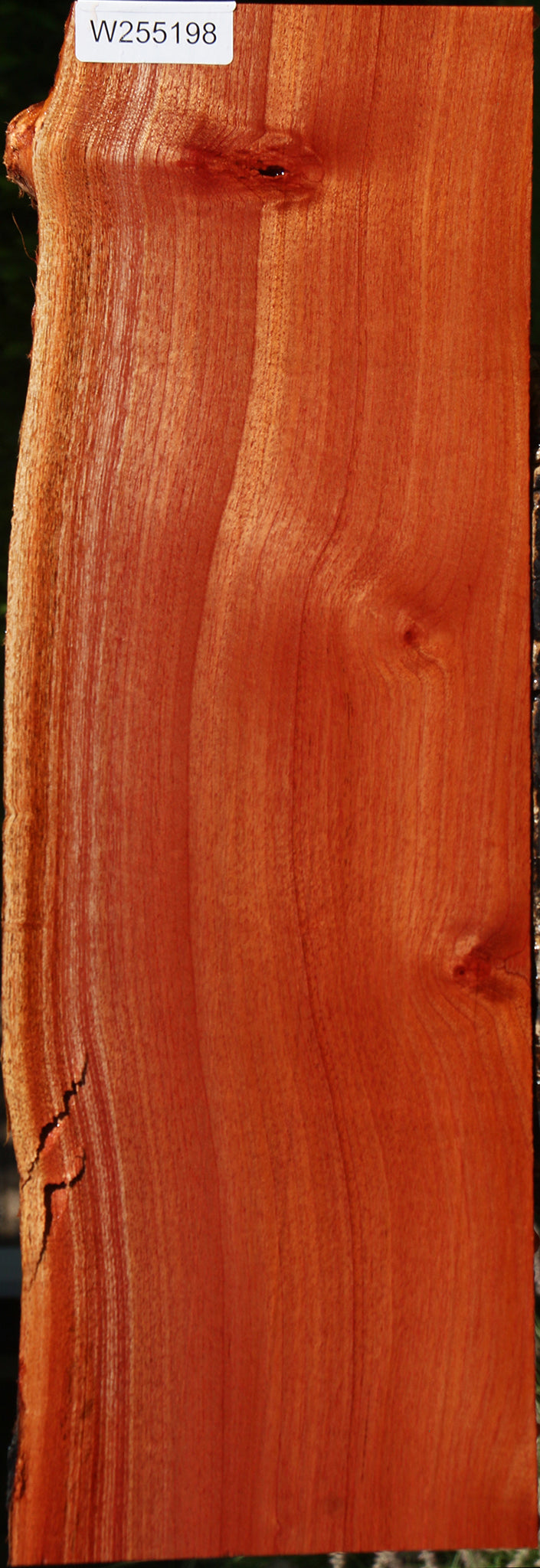 Figured Brazilian Pepperwood Live Edge Lumber