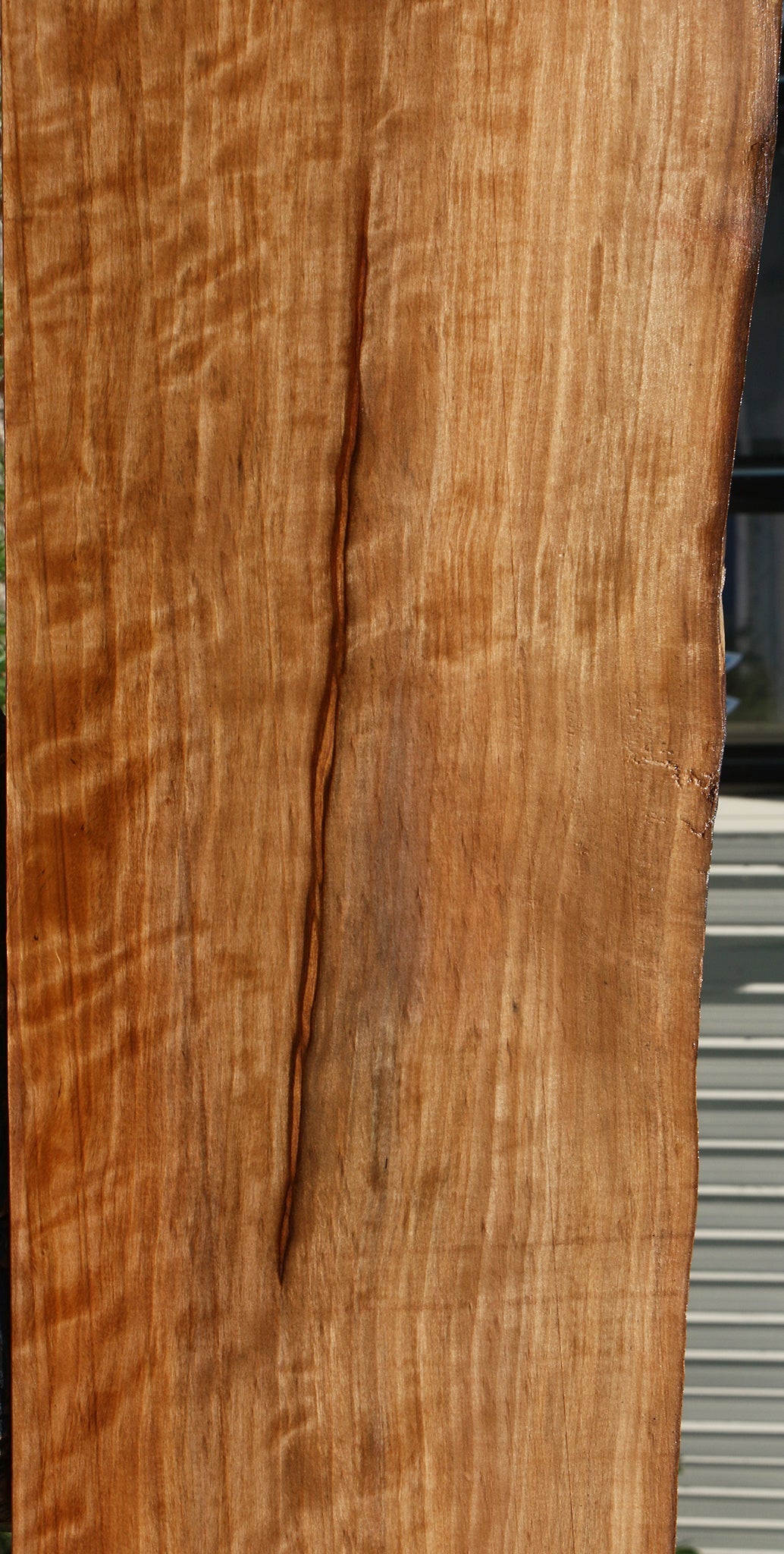 Figured Liquid Amber Live Edge Lumber