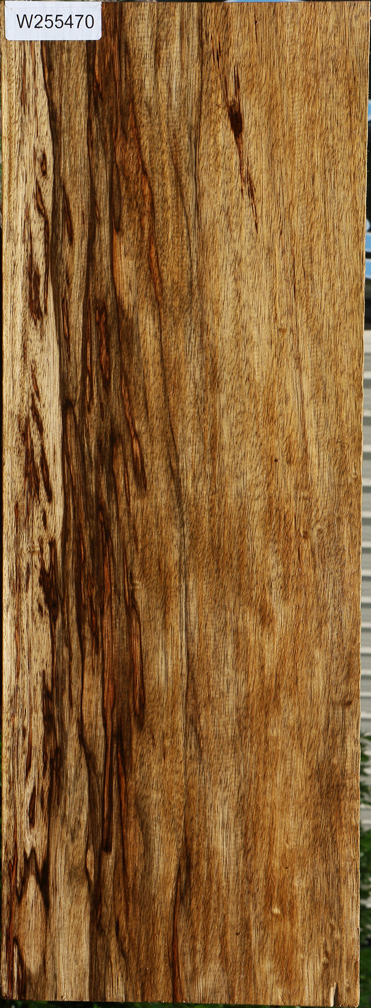 Extra Fancy Black Limba Electric Guitar Billet