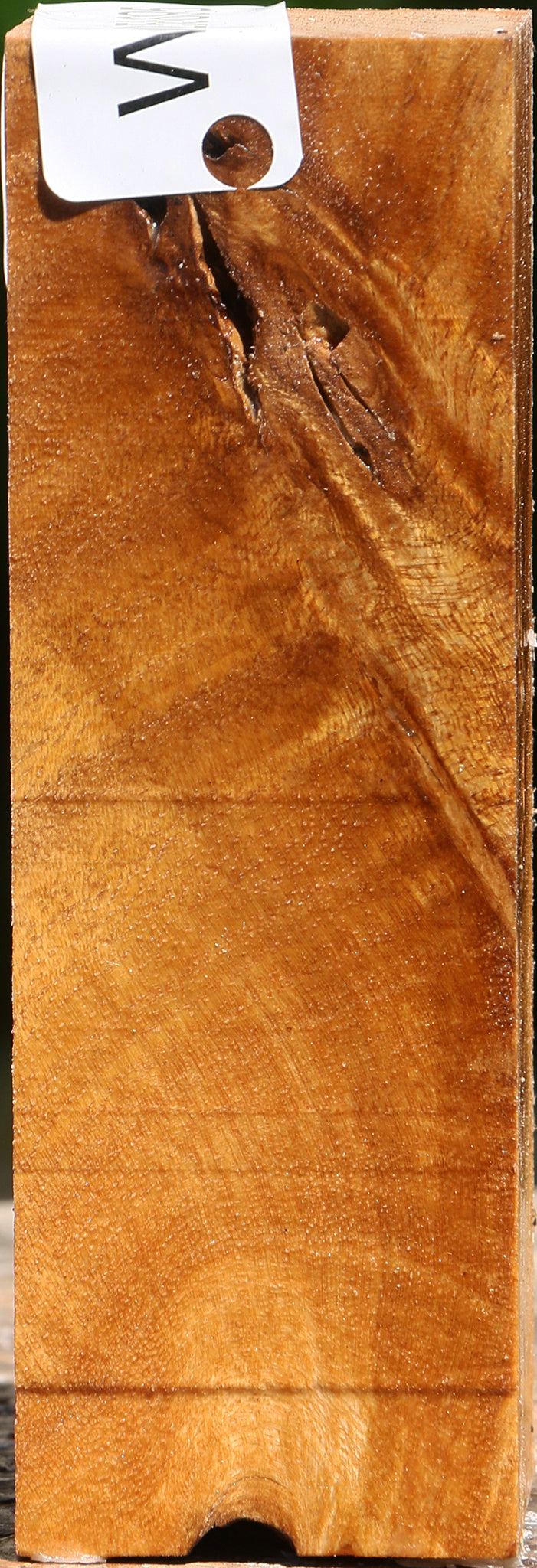 Figured Rustic Almond Turning Square