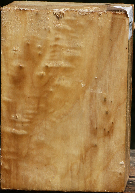 Figured Black Cottonwood Turning Blank
