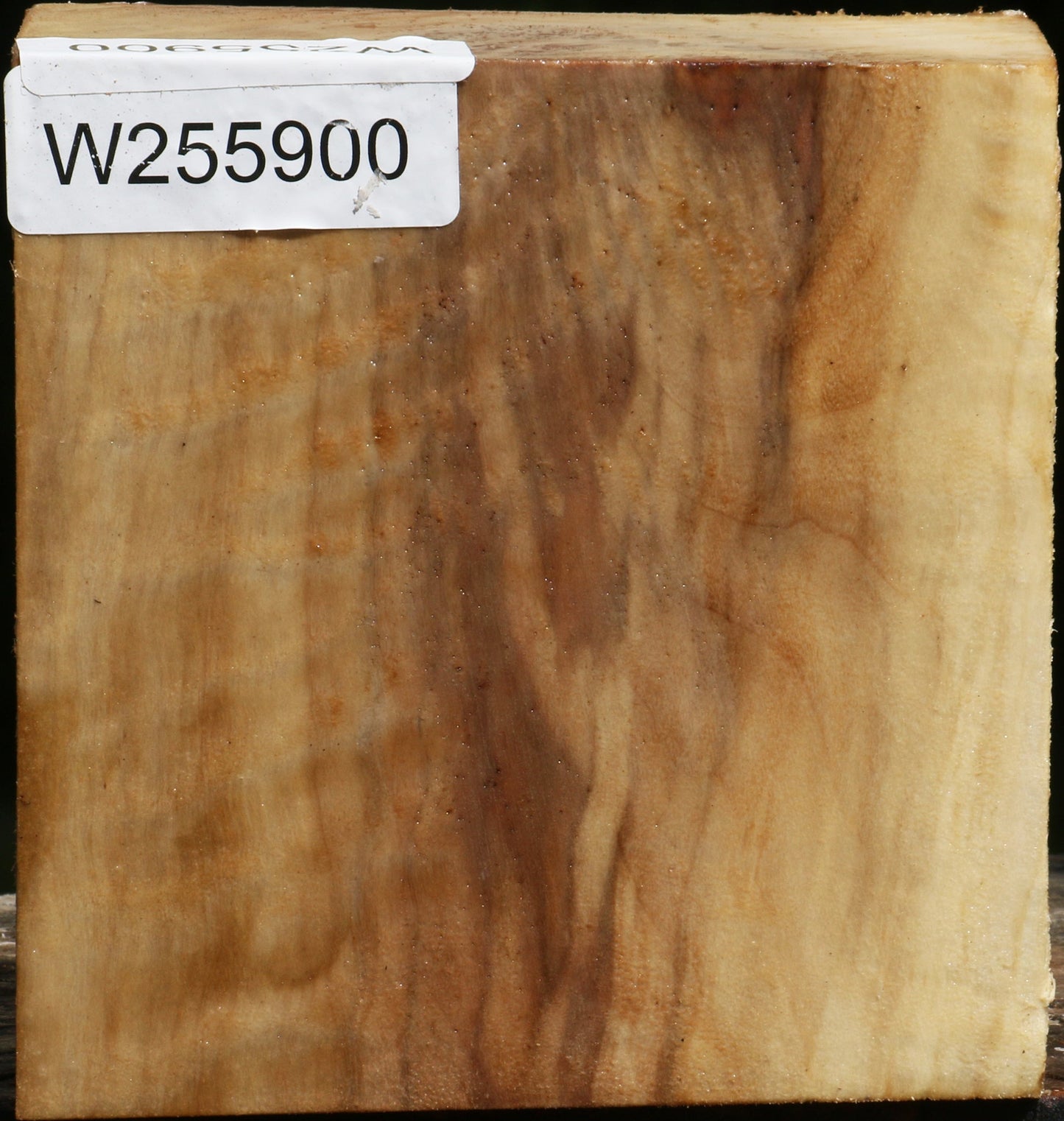 Figured Black Cottonwood Bowl Blank
