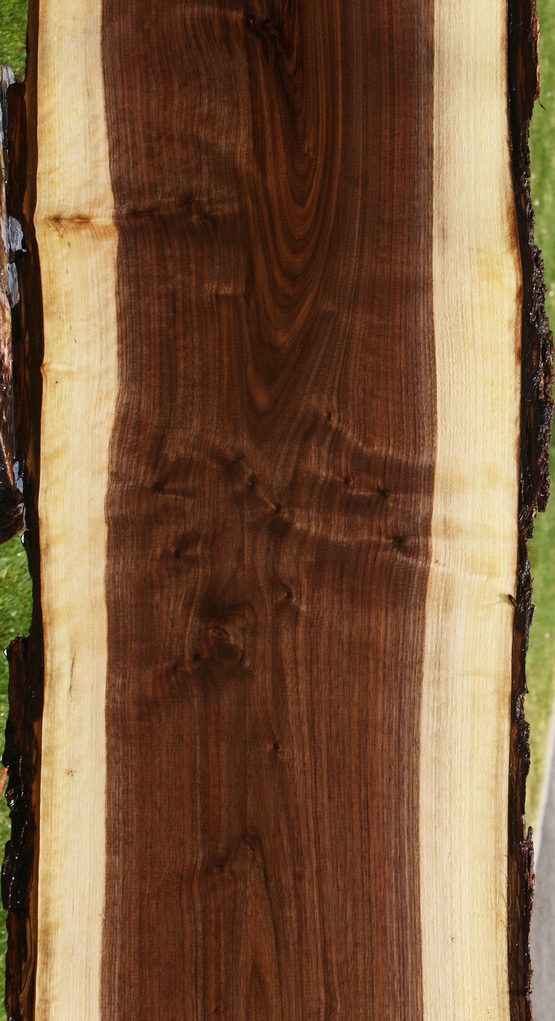 Claro Walnut Live Edge Lumber