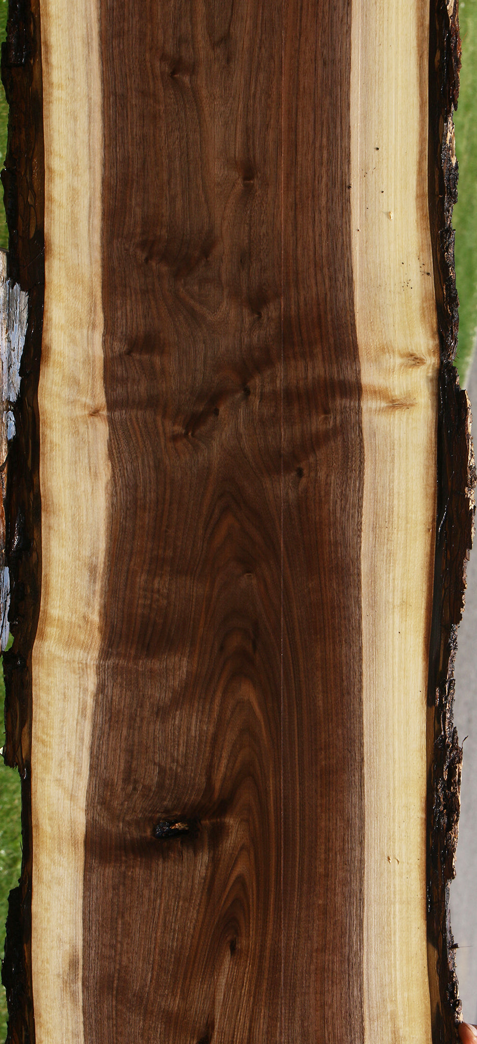 Claro Walnut Live Edge Lumber