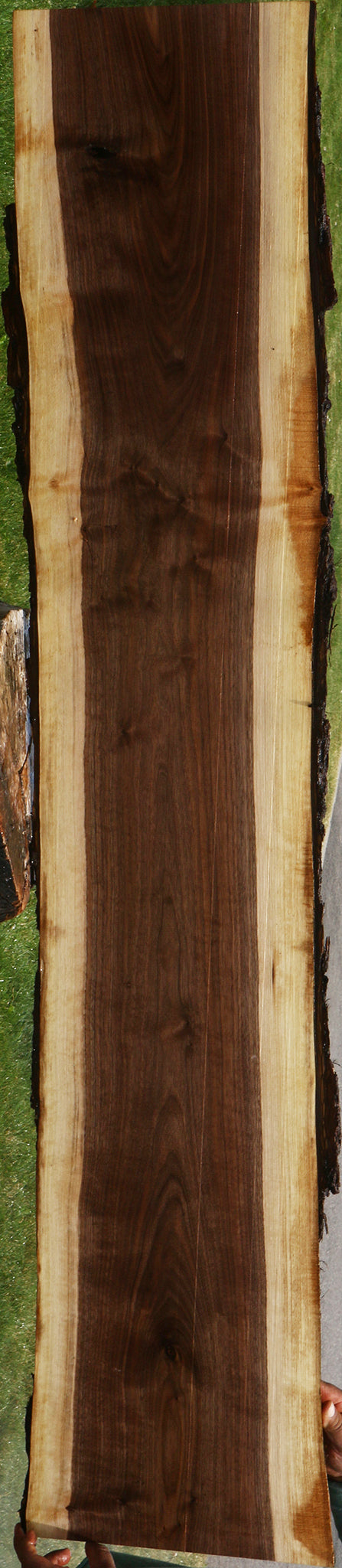 Claro Walnut Live Edge Lumber