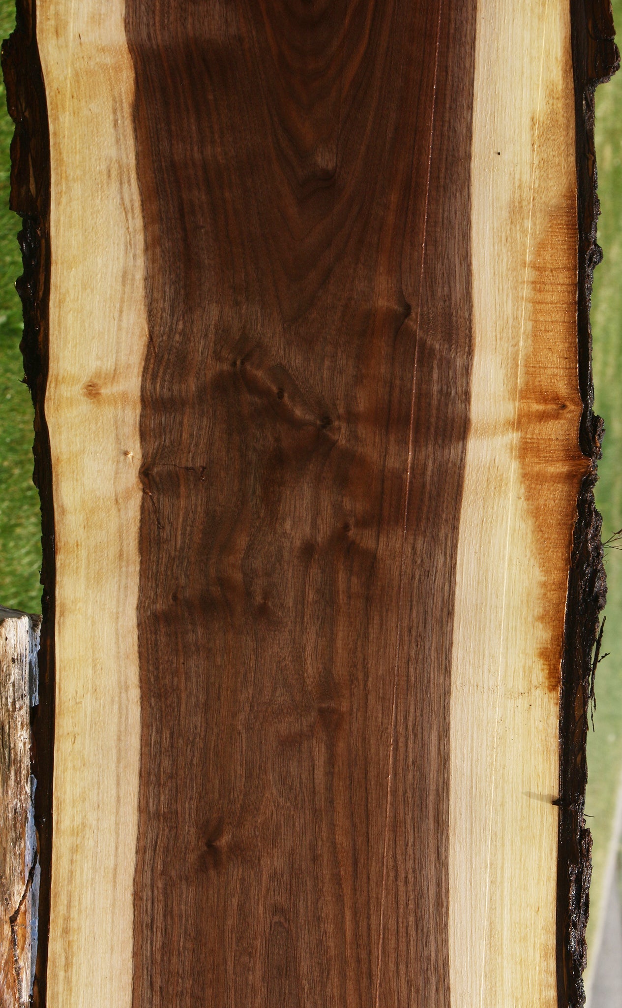 Claro Walnut Live Edge Lumber
