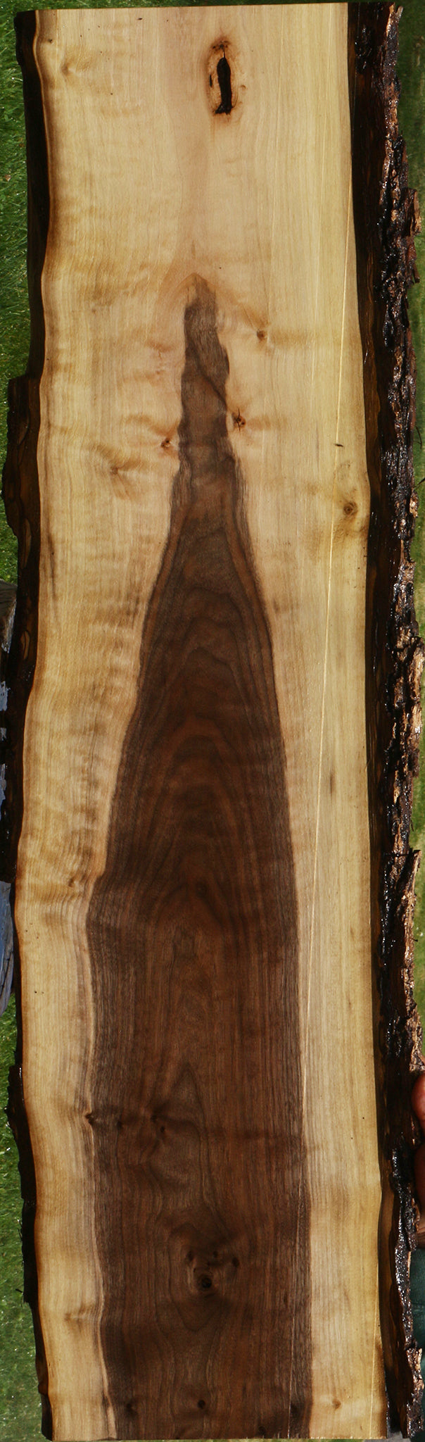 Figured Claro Walnut Live Edge Lumber