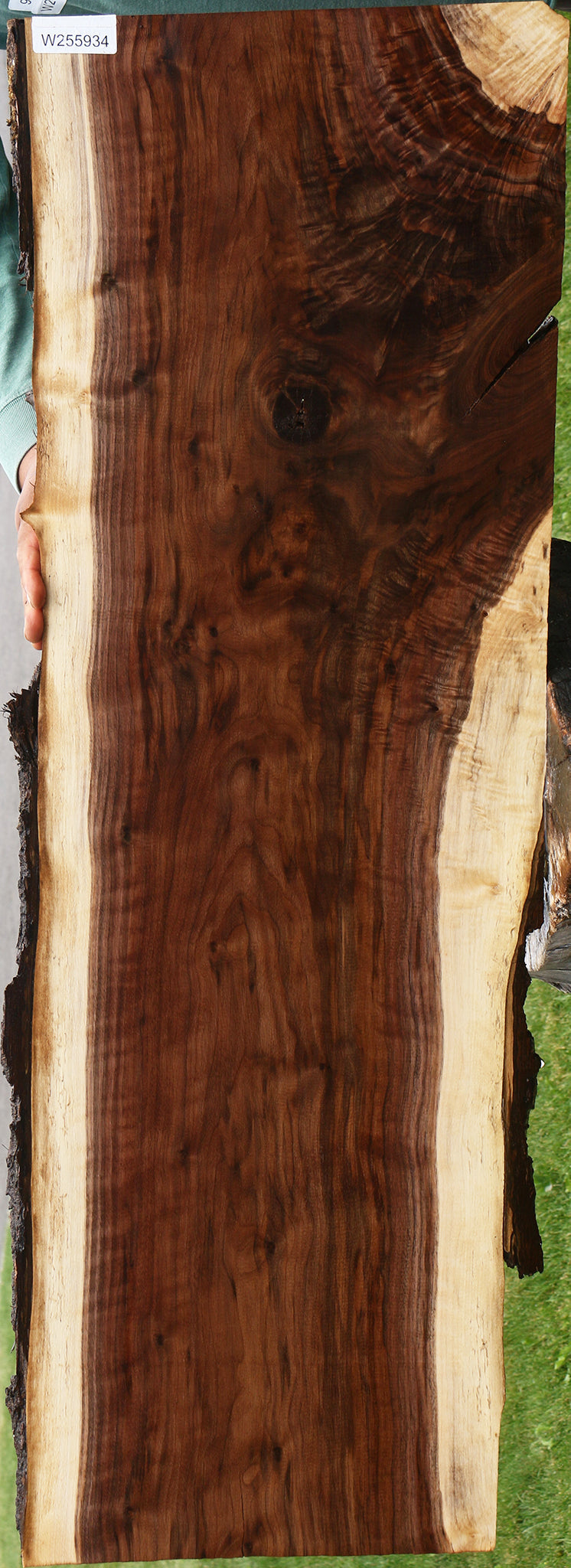 Extra Fancy Claro Walnut Live Edge Lumber