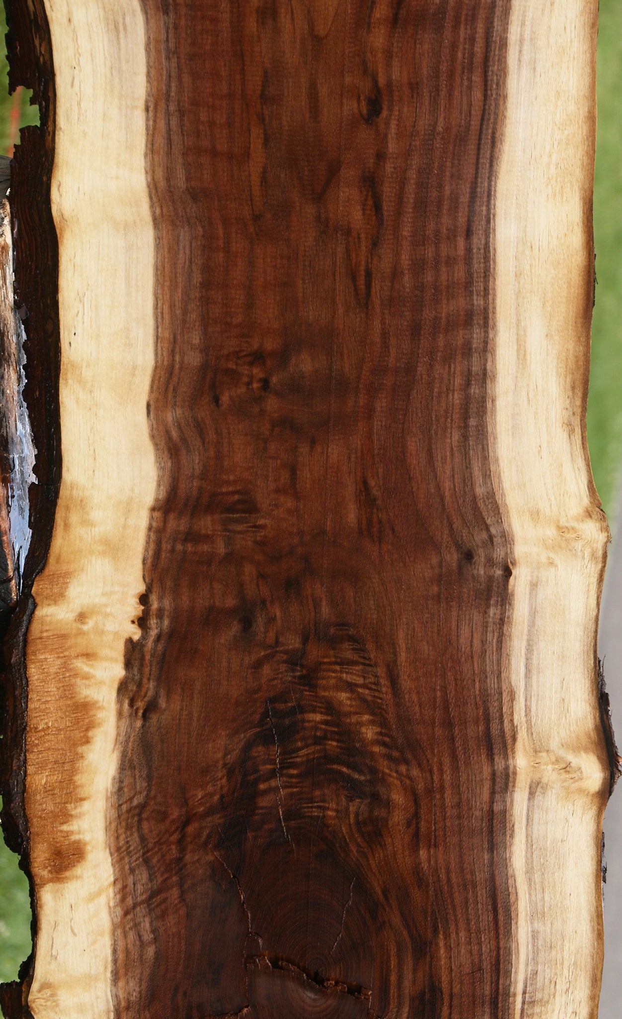 Figured Claro Walnut Live Edge Lumber