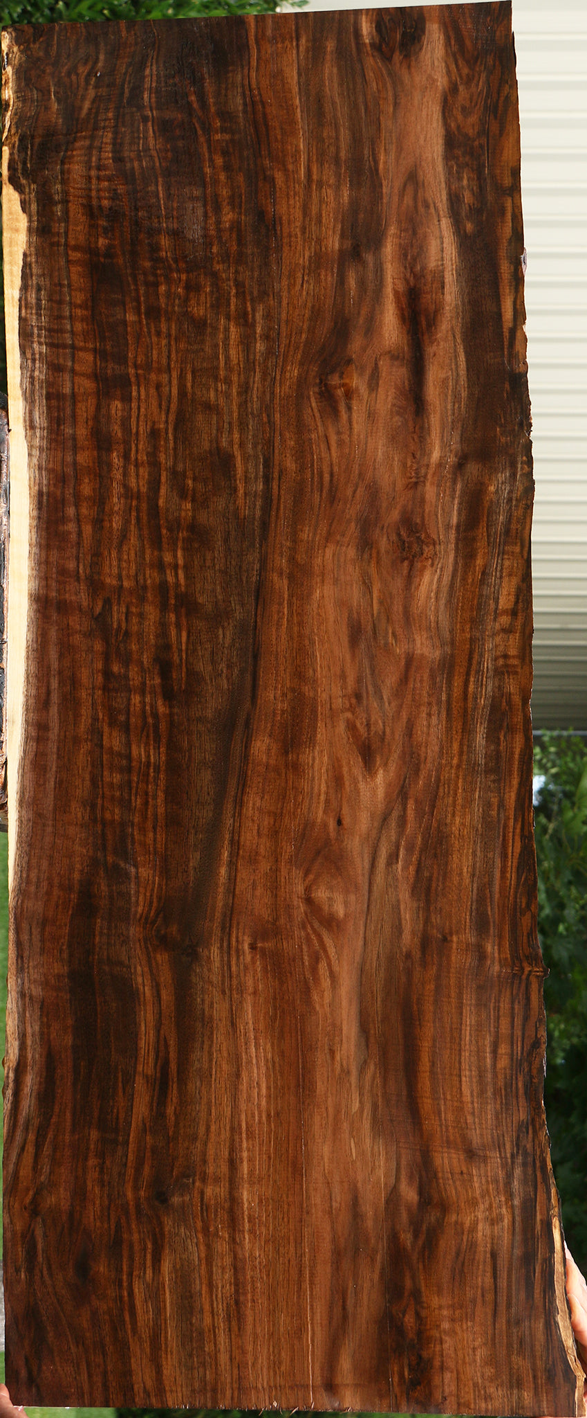 Extra Fancy Claro Walnut Live Edge Lumber