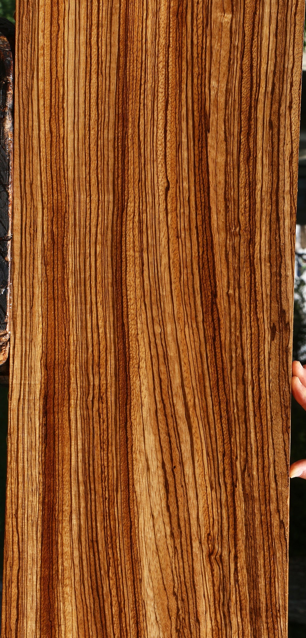 Extra Fancy Quartersawn Zebrawood Instrument Lumber