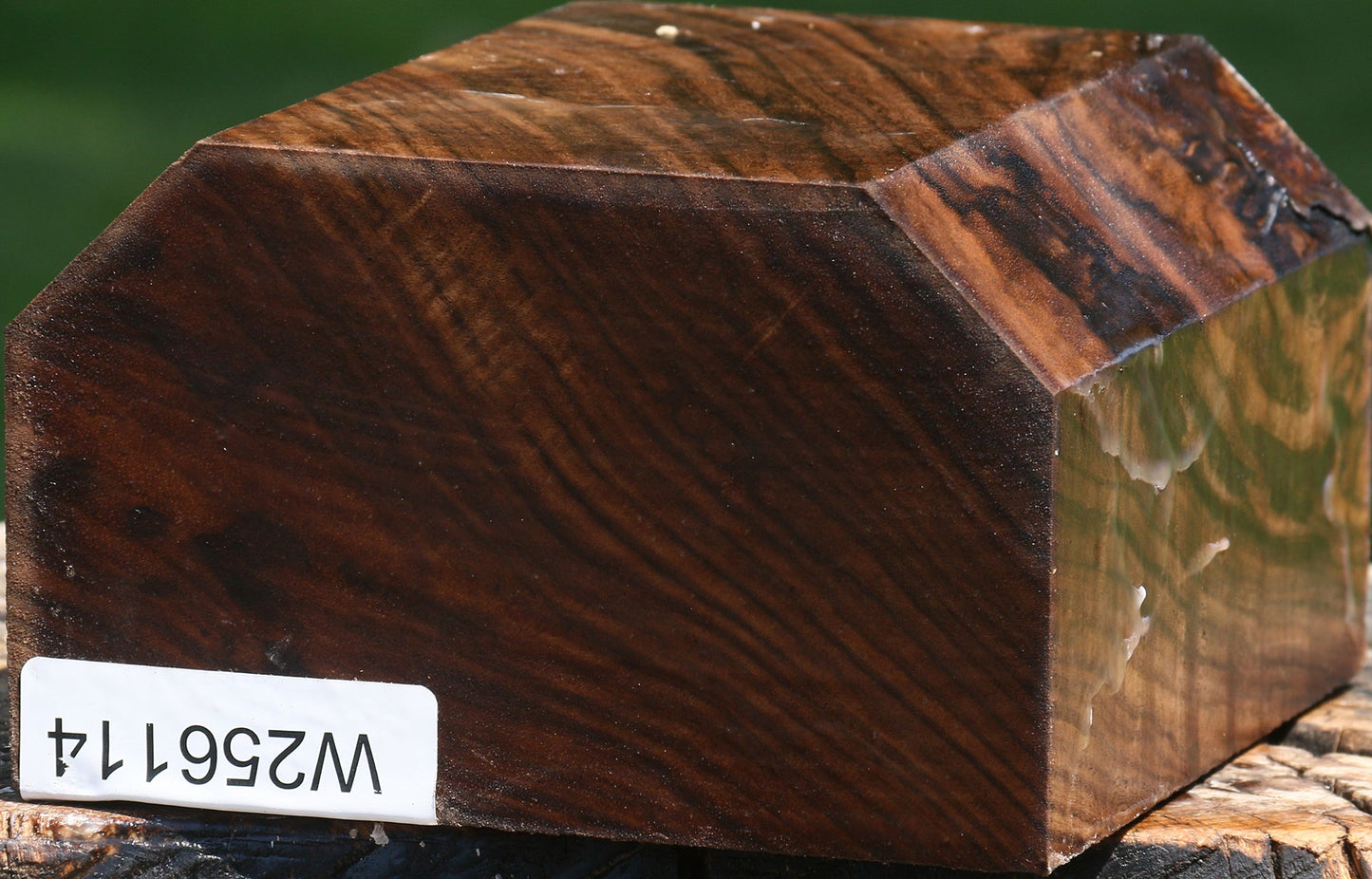 Figured Claro Walnut Bowl Blank