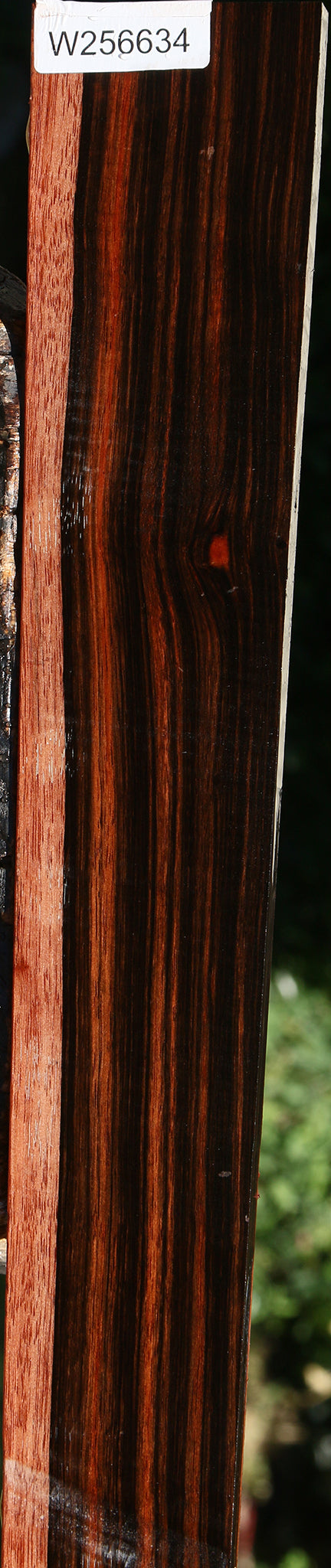 Figured Quartersawn Amara Ebony Lumber