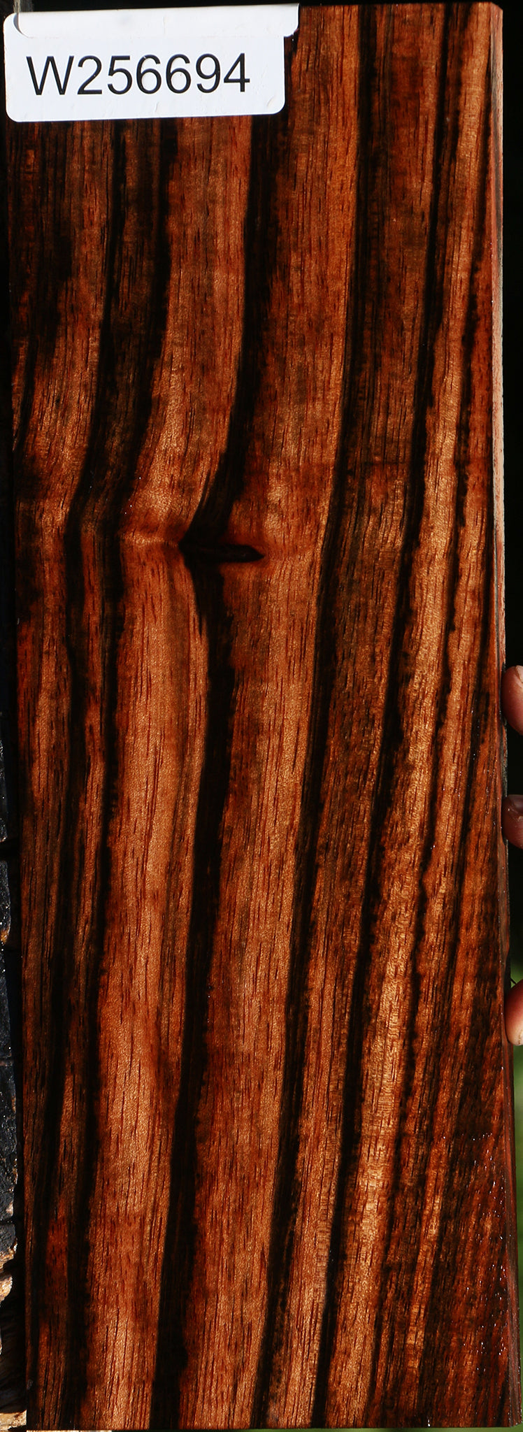Extra Fancy Quartersawn Amara Ebony Lumber