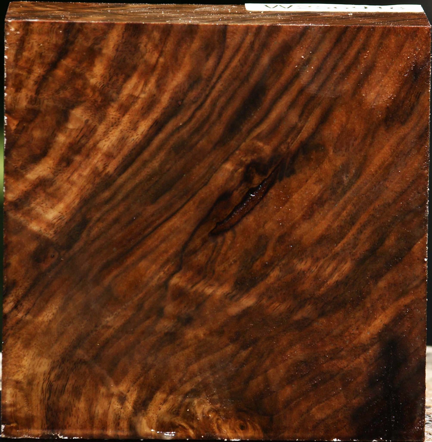 Figured Claro Walnut Bowl Blank