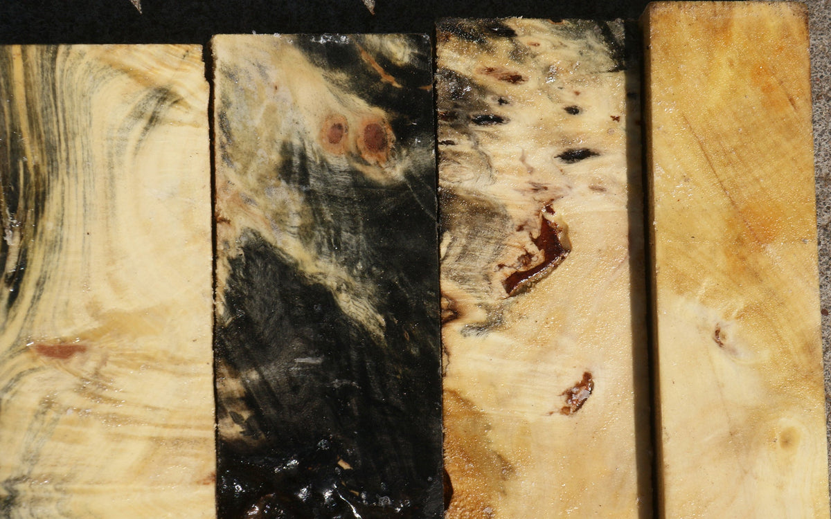 Buckeye Burl Turning Blank Bargain Box