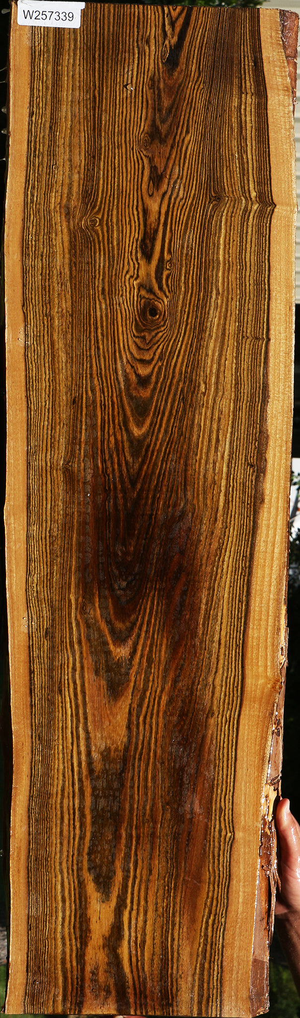 Figured Bocote Live Edge Lumber