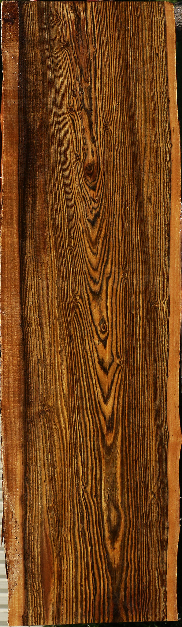 Figured Bocote Live Edge Lumber