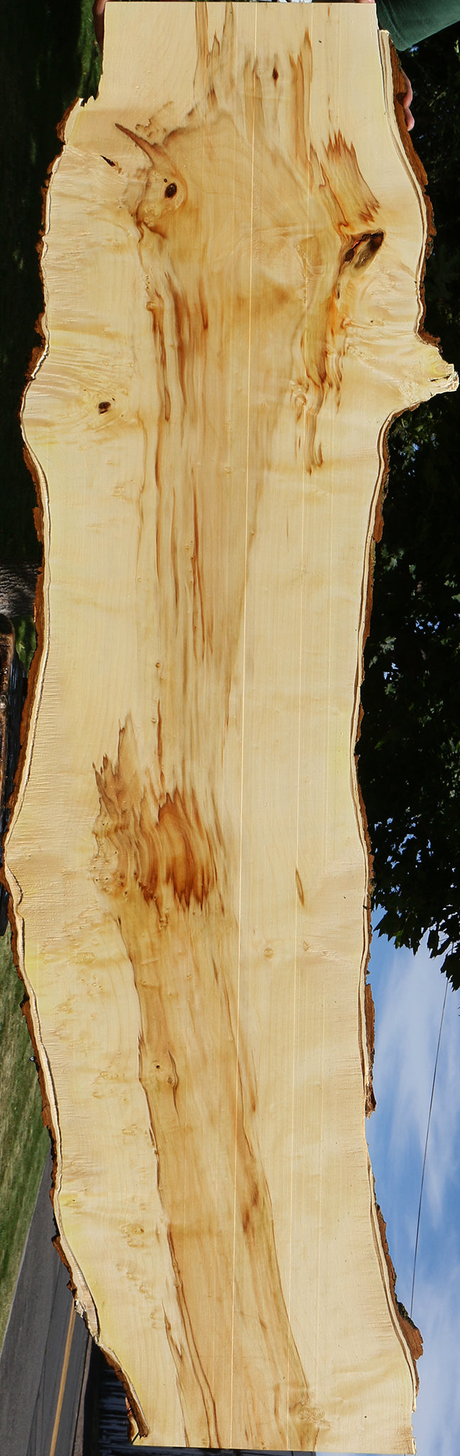 Extra Fancy Box Elder Live Edge Lumber (Free Shipping Excluded)