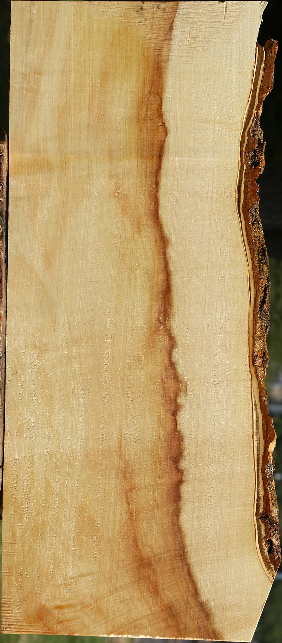Figured Box Elder Live Edge Lumber