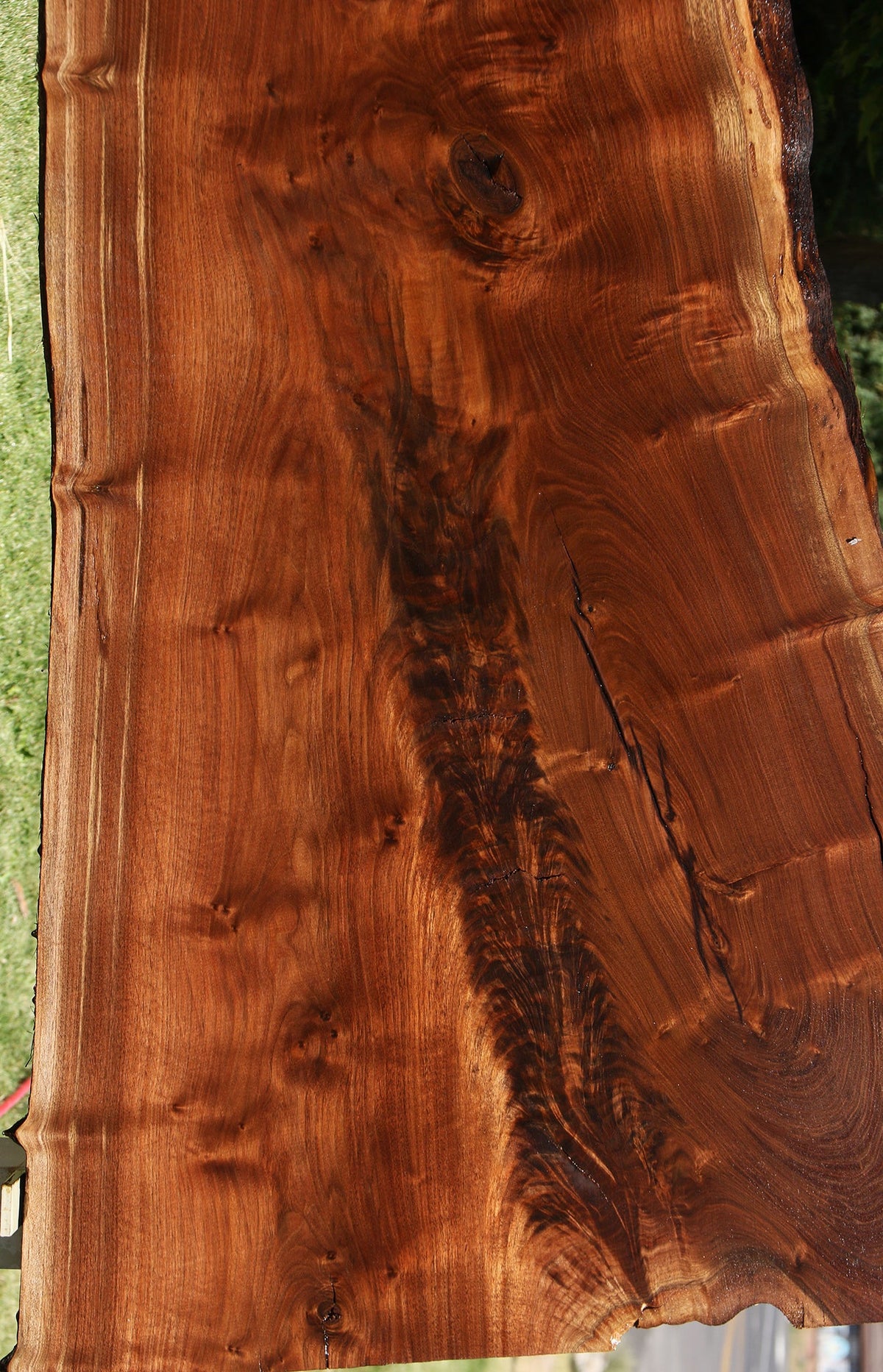 104" Claro Walnut Live Edge Slab