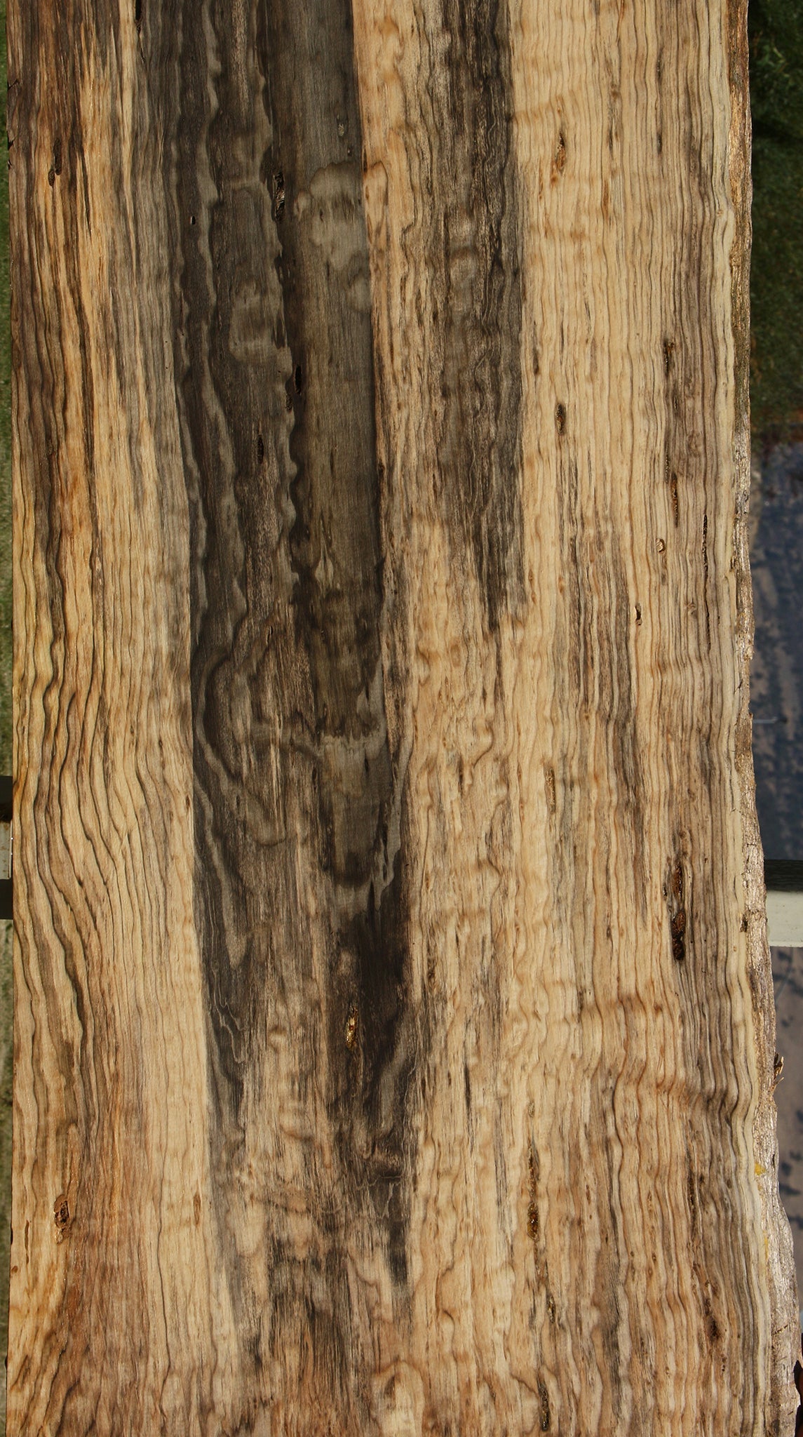 122" Quilted Ponderosa Pine Live Edge Slab