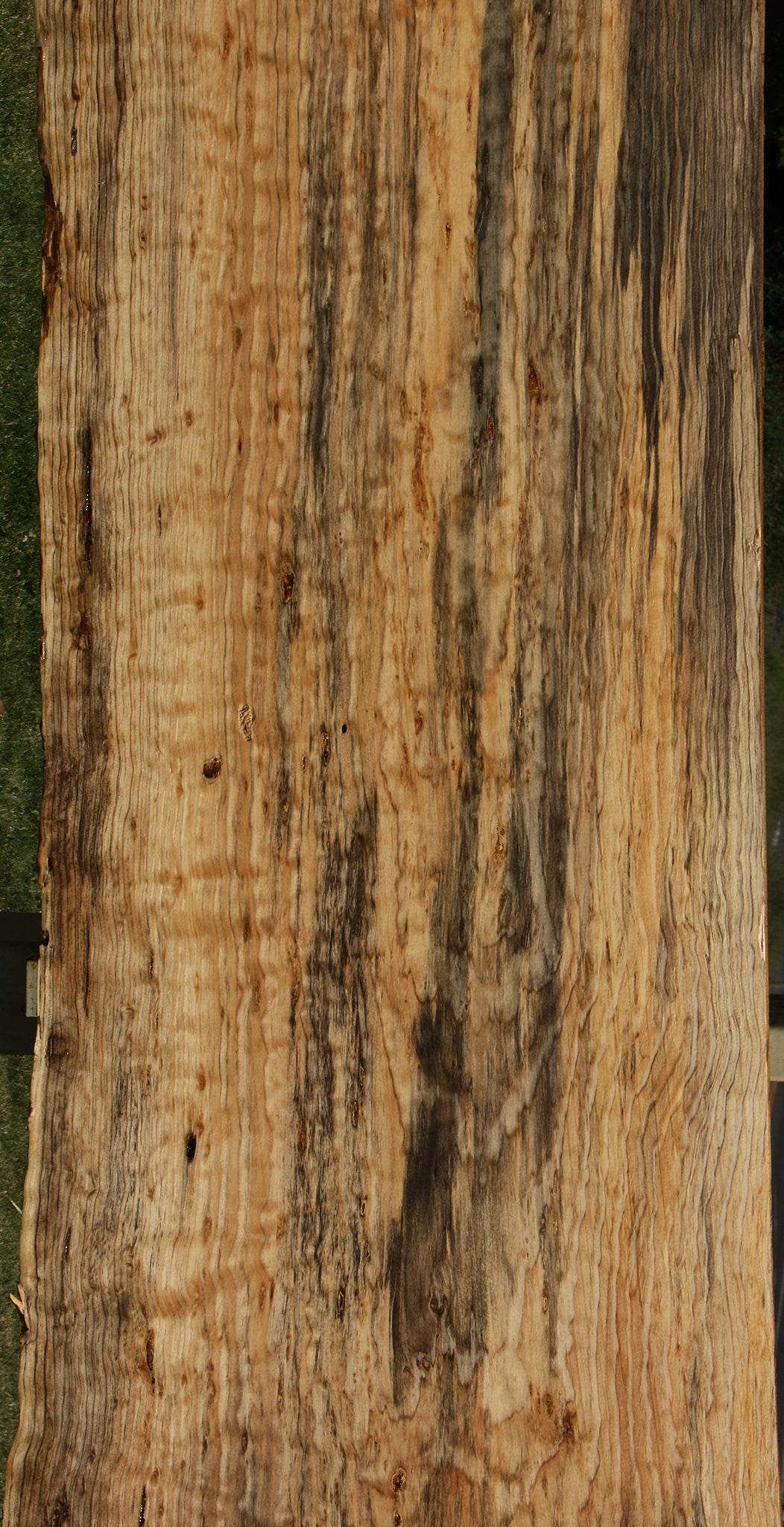 122" Quilted Ponderosa Pine Live Edge Slab