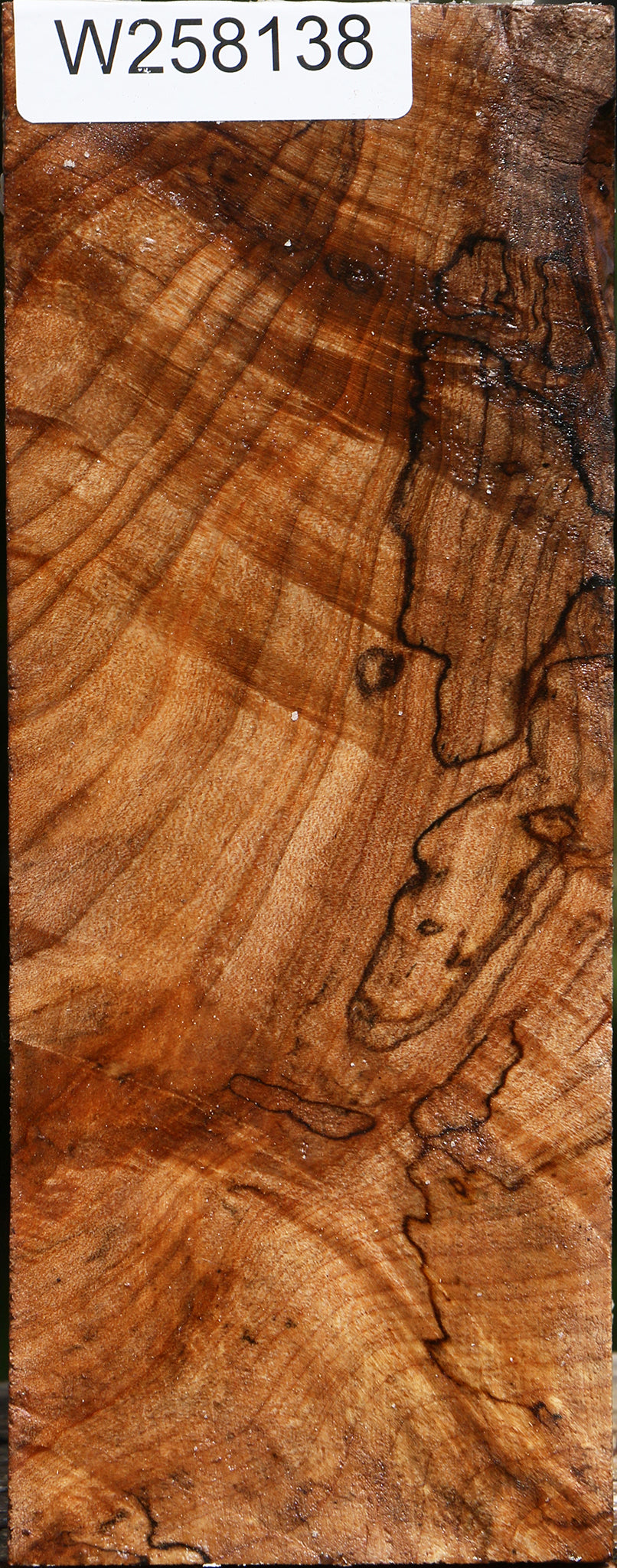 Figured Spalted Maple Vessel Blank