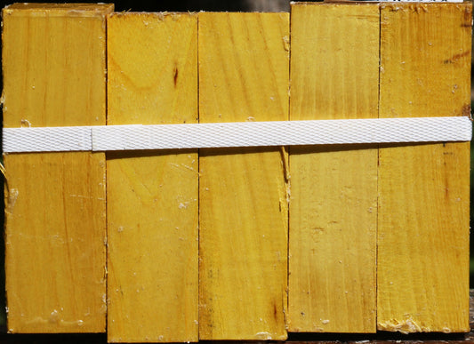 Osage Orange Turning Square 5 Pack