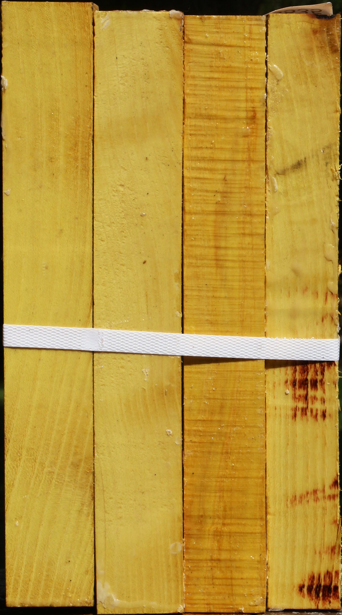 Osage Orange Turning Square 4 Pack