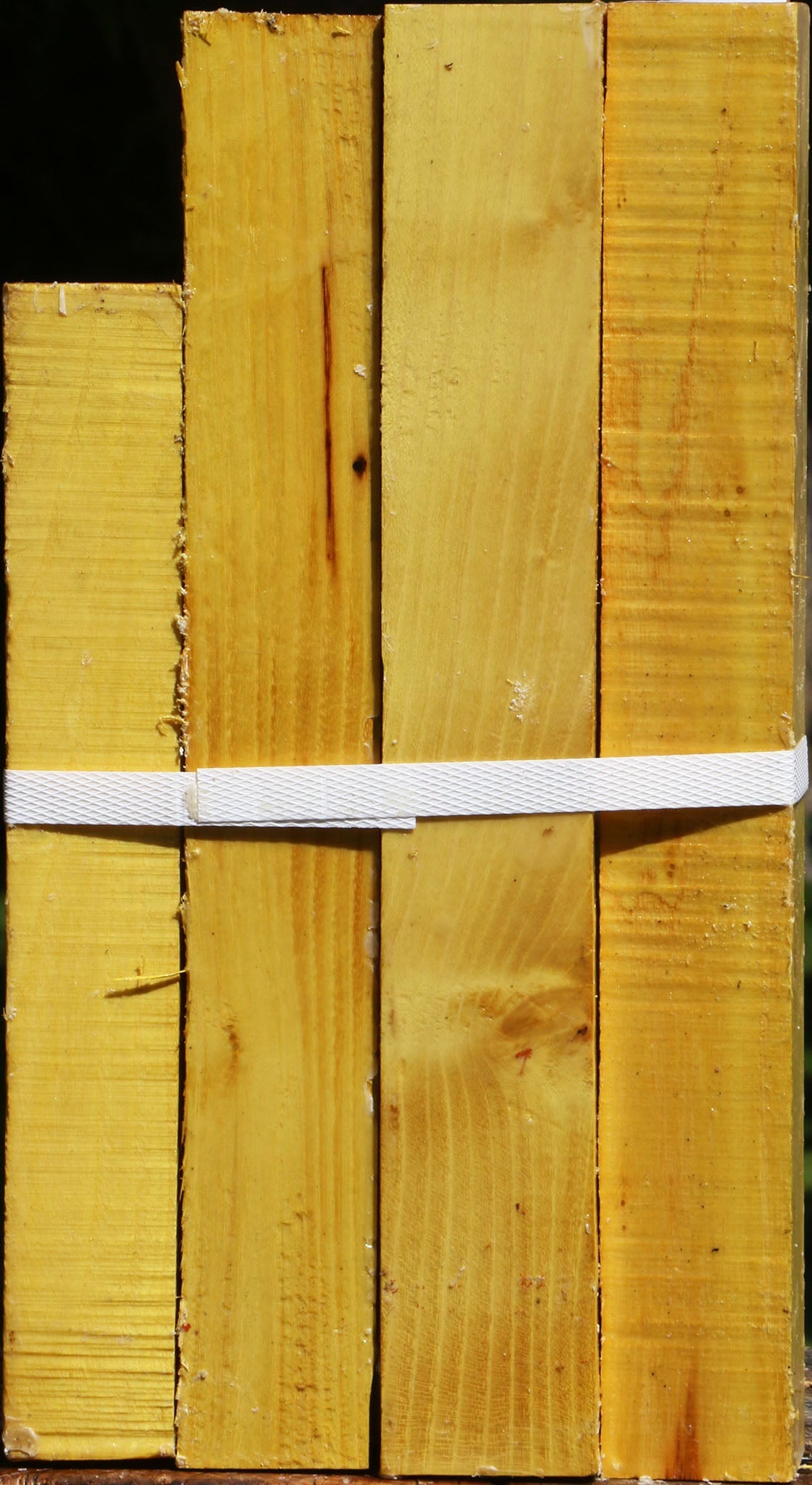Osage Orange Turning Square 4 Pack