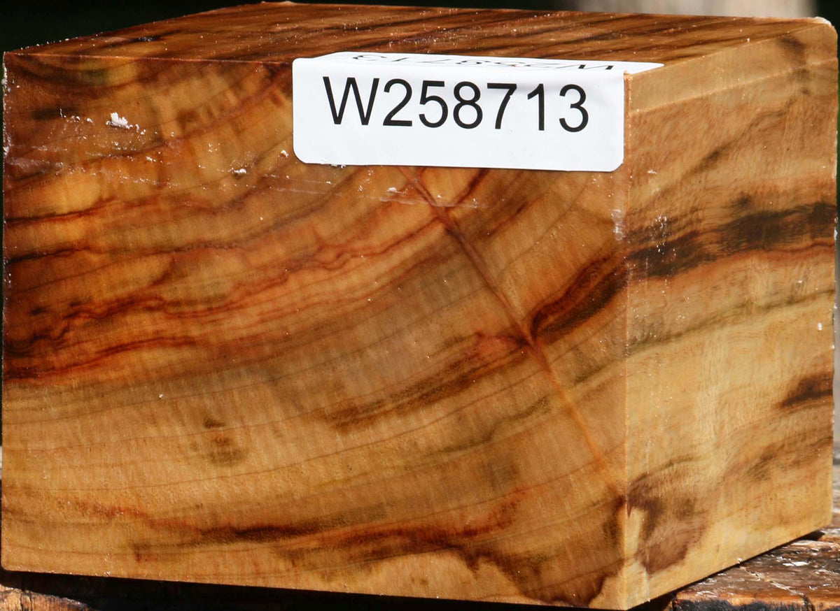 Figured Camphor Bowl Blank