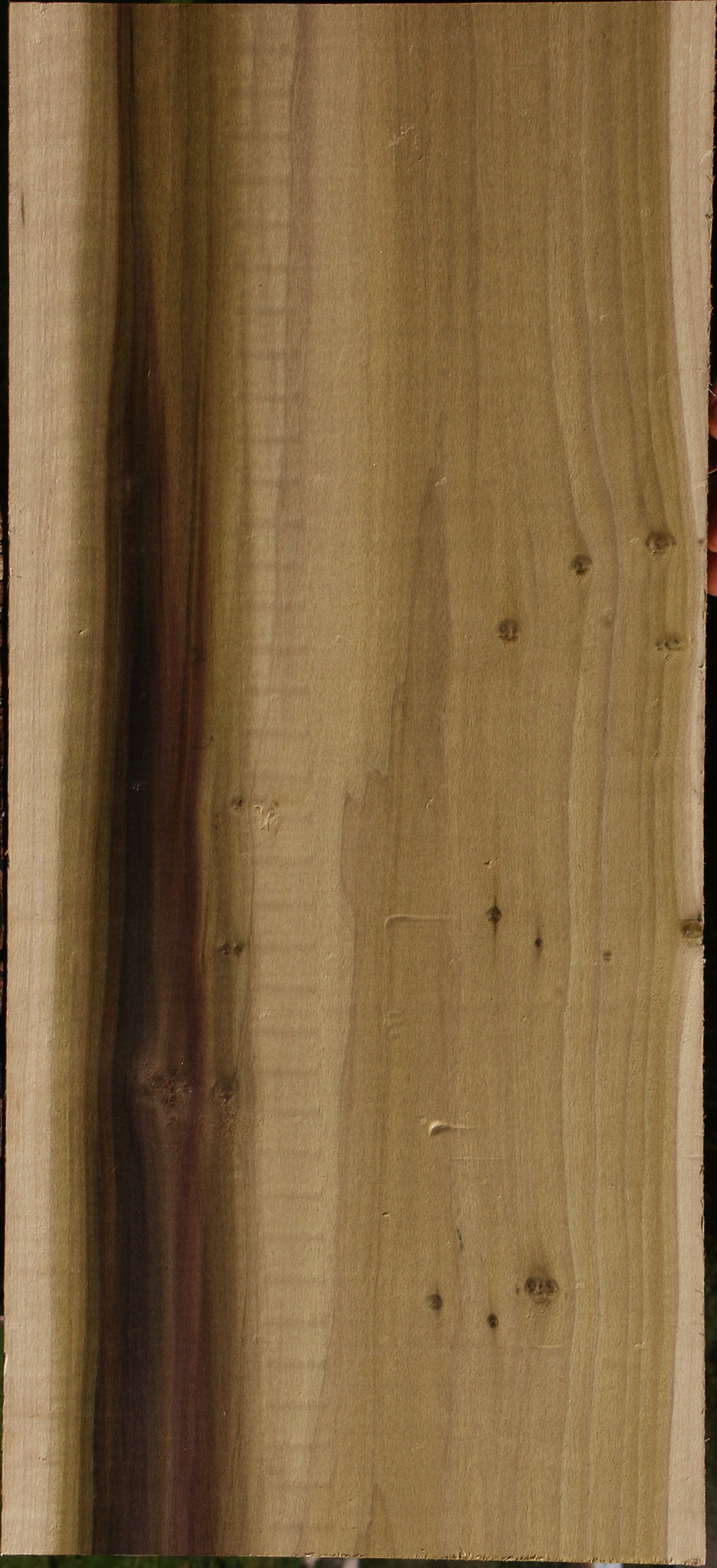 Figured Purple Poplar Lumber