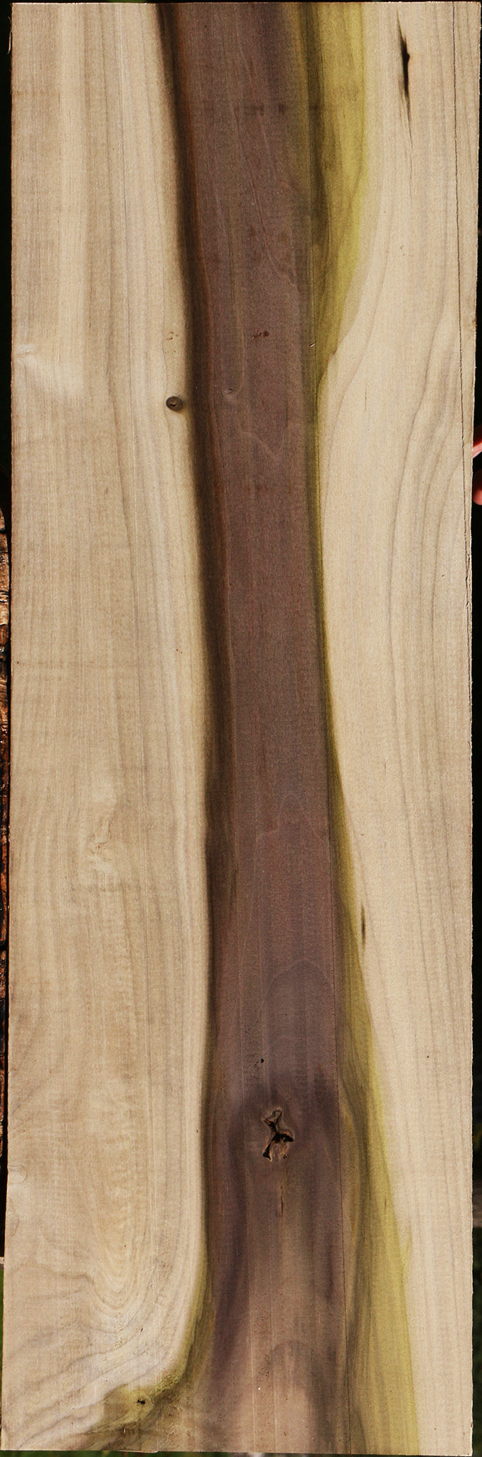 Figured Purple Poplar Lumber