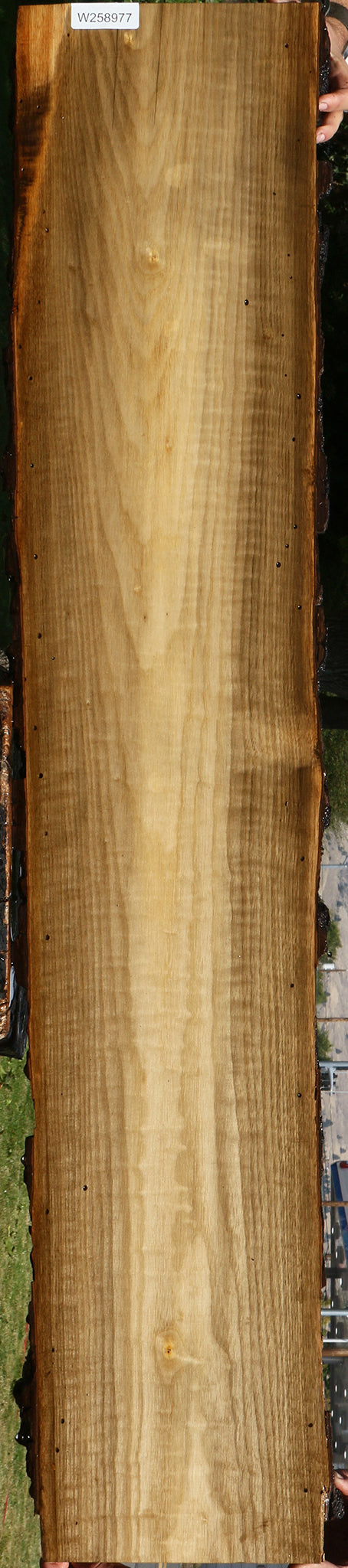 Figured Rustic Persimmon Live Edge Lumber