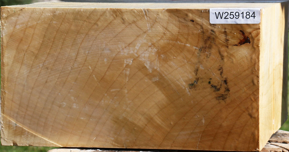 Figured Silver Maple Bowl Blank