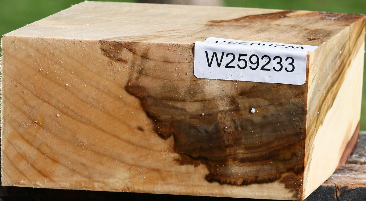 Figured Silver Maple Bowl Blank