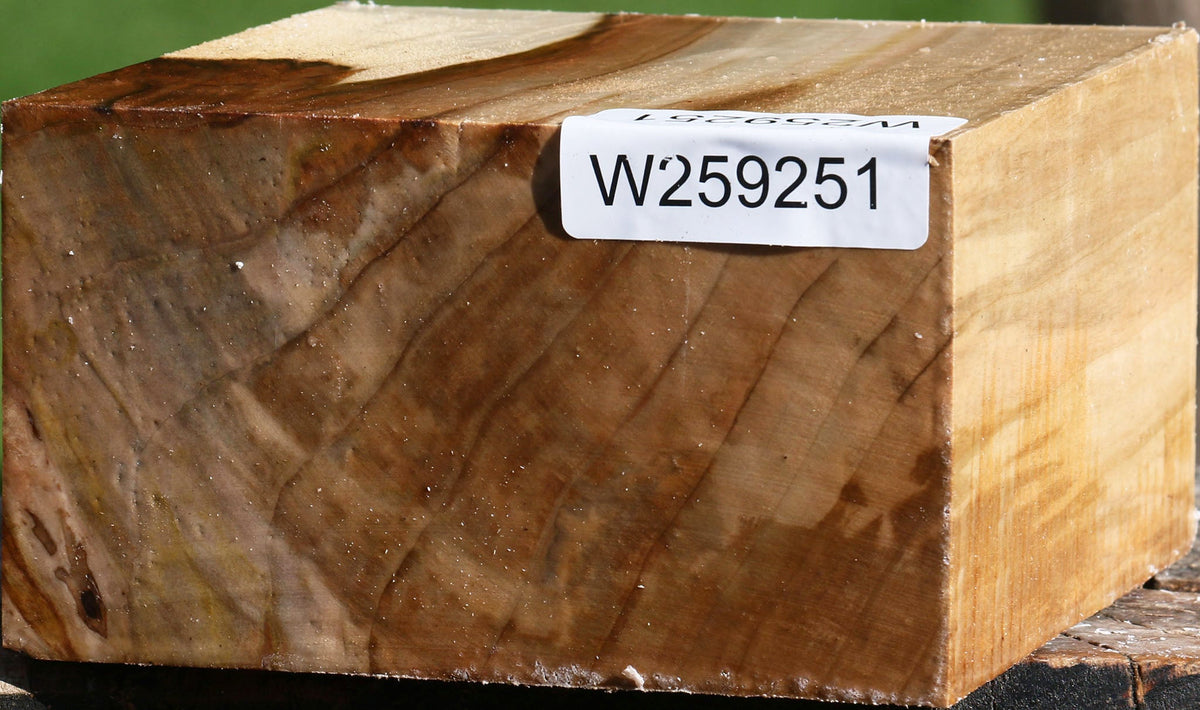 Figured Silver Maple Bowl Blank
