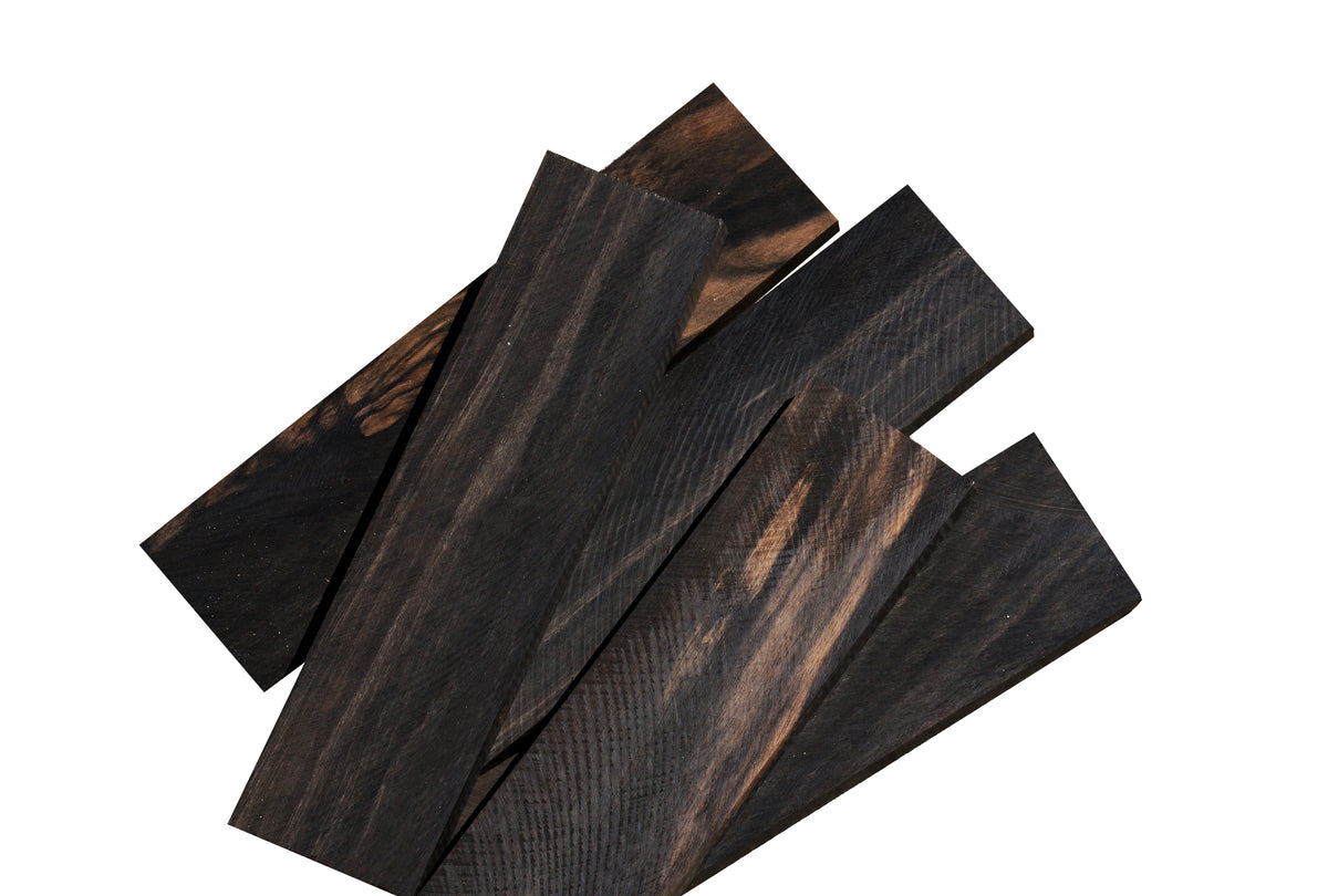 Gabon Ebony Craft or Bridge Blank - Striped (10-5/16" x 2-9/16" x 3/8")