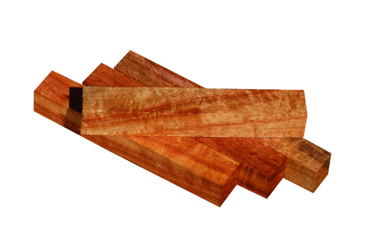 Figured Carob Pen Blank (5 Pack) - 3/4"