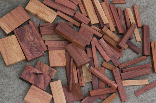Honduras Rosewood Cut Offs - Medium Box (MFRB)