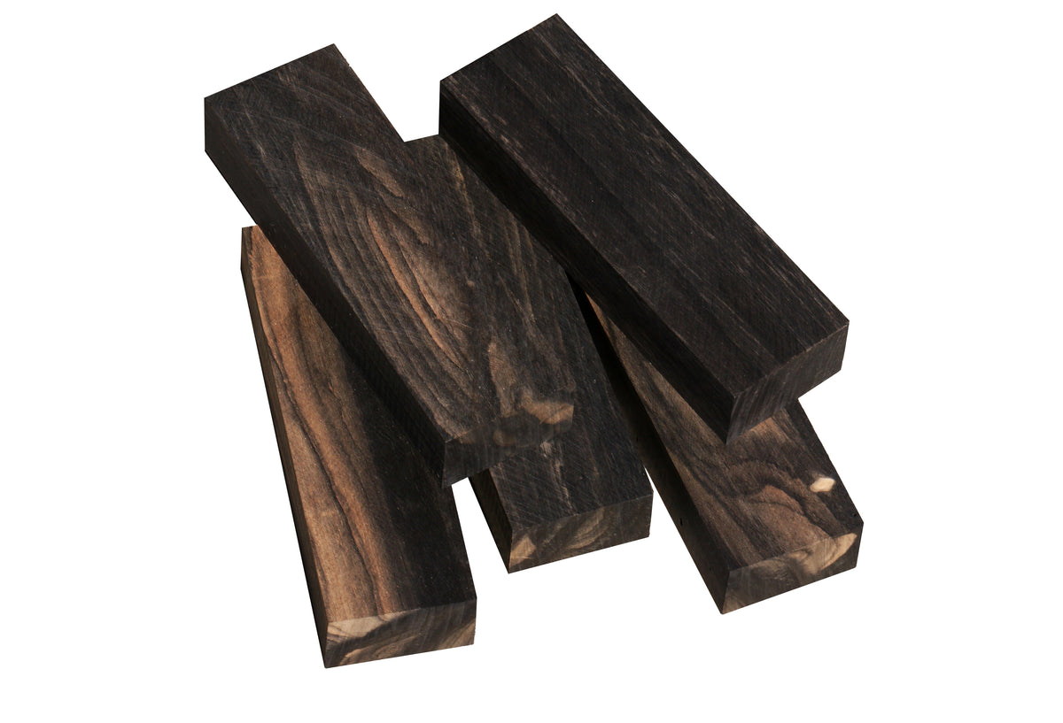 Gabon Ebony Craft or Knife Blank - Striped (5-1/8" x 1-5/8" x 15/16")